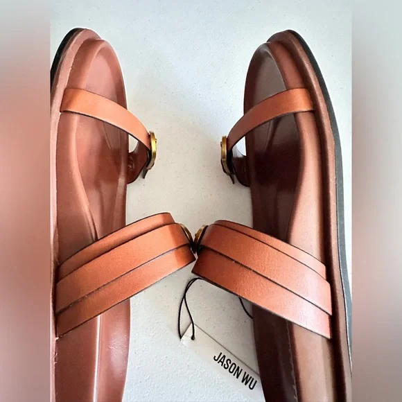 Jason Wu Black Textured Design Size 6.5 - Picture 4 of 11